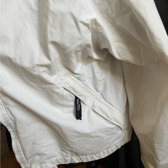 Vintage Nautica White Zip-Up Jacket - Picture 6 of 9